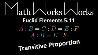 Euclid Elements  Proposition 511 [upl. by Nessie]