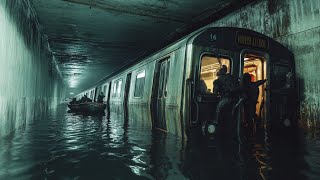 Um Túnel Desmorona no Metro e os Passageiros lutam pela Sobrevivência  Filme Dublado em Português [upl. by Kohcztiy]