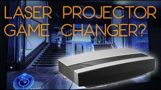 Our First Laser Projector  XGIMI Aura 4k Projector Review [upl. by Raskin]