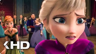 FROZEN Movie Clip  Anna vs Elsa 2013 [upl. by Atinrahs]