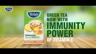 Introducing Tetley Green Tea Immune [upl. by Stephi]