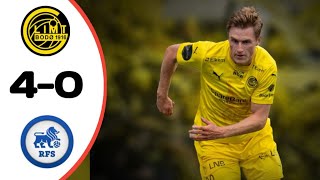 BodøGlimt Vs RFS 40 All Goals UEFA Champions League  Extended Highlights [upl. by Nivrad]