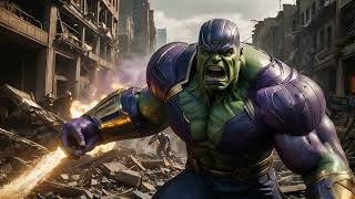 No Infinity Stones No Problem How Thanos Defeated Hulk [upl. by Cotsen]