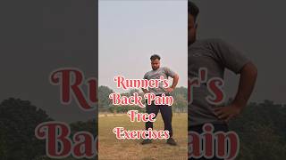 Runner special Back Pain Dur Karne wali Exercises BackapinFree RunnerBack [upl. by Atrebla788]