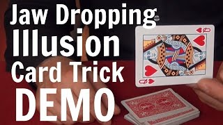 Jaw Dropping Illusion Card Trick  Card Tricks Revealed [upl. by Ames]