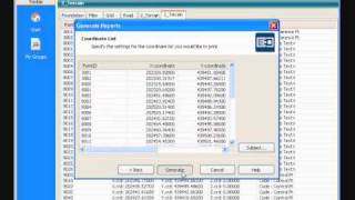 4 Trimble Point Creator Pro  generate report [upl. by Kare467]