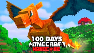 I Spent 100 Days in Minecraft Pokemon Heres What Happened [upl. by Aicilec]