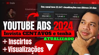 Youtube Ads Como Impulsionar Vídeo No Youtube JoacyTrajanoOficial [upl. by Iahc175]