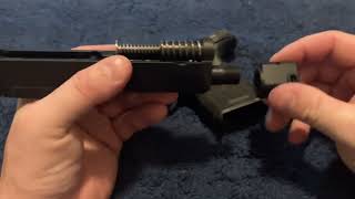 Disassembly reassembly Springfield Hellcat with indexing compensator [upl. by Fassold130]