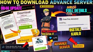 HOW TO DOWNLOAD FREE FIRE ADVANCE SERVER 2024 😱⚡  FREE FIRE ADVANCE SERVER KAISE DOWNLOAD KAREN [upl. by Kuehnel300]