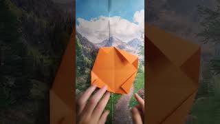 Comment faire un frisbee en papier origami paper diy tutorial viral trending artedward [upl. by Furtek]