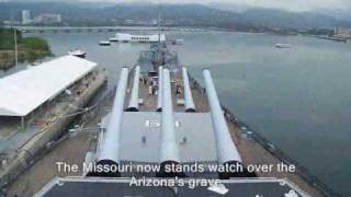 USS Arizona  USS Missouri Memorial [upl. by Acined]