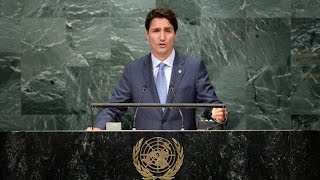 FULL SPEECH Trudeau addresses UN General Assembly [upl. by Prader]