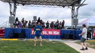 Ubaka Hill and DrumSong Orchestra perform at 2024 Bon Odori Festival in Kingston [upl. by Airpal]