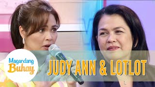 Judy Ann reveals that she had the same scent as Lotlots dog  Magandang buhay [upl. by Arturo]