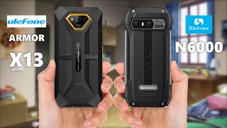 Ulefone Armor X13 VS Blackview N6000 [upl. by Beret218]