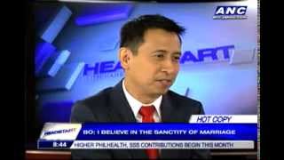 Headstart with Karen Davila  special guest Bro Bo Sanchez  01032014 [upl. by Alys]