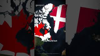 How Canada Shares a Border with Europe facts geopol countries geographyfacts denmark canada [upl. by Tdnerb]