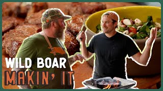 GRILLING WILD BOAR with Meateater’s Jesse Griffiths  Makin It  Brad Leone [upl. by Angel634]