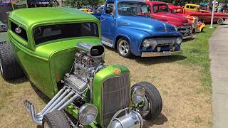 classic car shows USA wide cool old cars amp trucks classic cars hot rods street rods vlog traveling [upl. by Aserej]