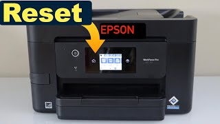 How To Reset Epson Printer To Factory Settings [upl. by My]