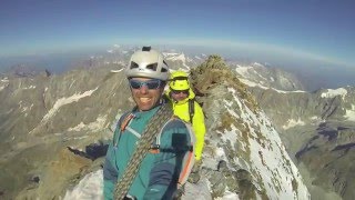 Movie Matterhorn climb SHORT VERSION  Hörnli Ridge [upl. by Inod]