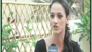 Angela Jonsson on Kingfisher Calendar 2011 Photoshoot  Bollywood Hungama Exclusive [upl. by Artenek]