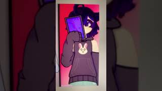 2 artists one base D Collab with artisticalex105 on TikTokcollabtrendshortsartistdrawing [upl. by Rog]