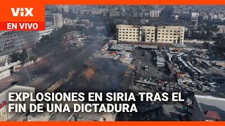 Explosiones y celebraciones en Siria tras el fin de una dictadura  La Voz de la Mañana [upl. by Lenora]