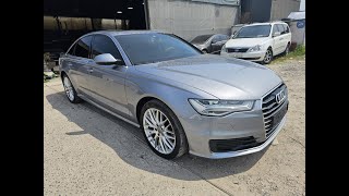 2016 AUDI A6 40 TDI QUATTRO GN017711 SMART KEY SUNROOF SILVER [upl. by Hcurab]