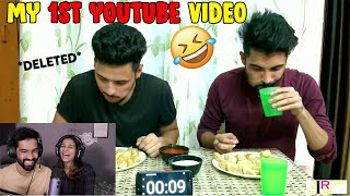 Reacting to my First Video  Its Hilarious 😂 [upl. by Ameekahs]