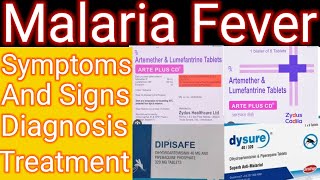 Malaria fever in hindi Symptoms of Malaria Treatment of Malaria Diagnosis of Malaria Signs [upl. by Utham]