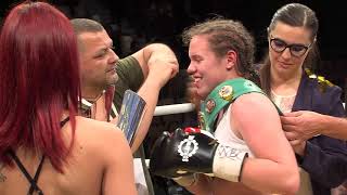 Ema Kozin World pro box champion WBF an WBC international champion [upl. by Marline439]