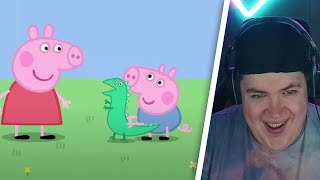 YouTube Kacke Sausia ist ein Kek  Peppa Wutz  REAKTION [upl. by Sucramraj]