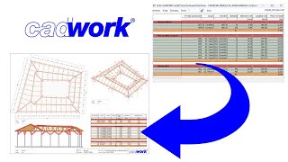 VIDEO DE LA SEMANA Cadwork 2D Editor de texto [upl. by Vezza502]