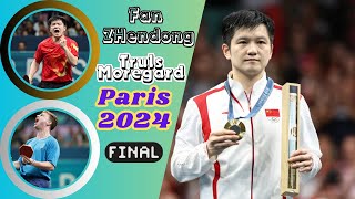 Fan Zhendong vs Truls Moregard Paris2024 FINAL highlights paris2024 fanzhendong trulsmoregard [upl. by Ardnuasac]