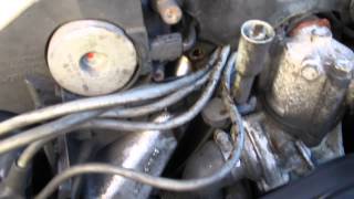 Mercedes 500SL throttle actuator Part 1 of 8 [upl. by Ahsilak]