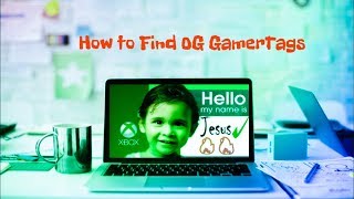 How to find OG GamerTags [upl. by Leatrice]