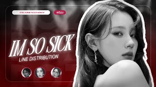 Rōzu quotIm So Sickquot Official Line Distribution [upl. by Ettennahs841]