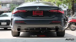 Sound Exhaust Bmw 430i G22  MufflerDesign Exhaust Performance [upl. by Ajnos]