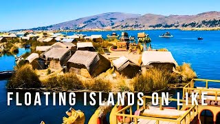 Titicaca Lakes Floating Village SECRET Exposed [upl. by Aleinad]