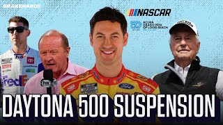 NASCAR Playoff Changes  Logano Says Drivers Threatened With Daytona 500 Suspension  Long Beach [upl. by Uriiah696]