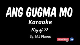 Ang Gugma Mo by MJ Flores KARAOKE [upl. by Terriss]