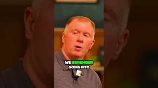 Paul Scholes Relives the Painful 2009 UCL Final Loss to Barcelona manchesterunited fcbarcelona [upl. by Novek]