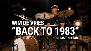 Meinl Cymbals  Wim de Vries  quotBack To 1983quot  drum only mix [upl. by Alakam]