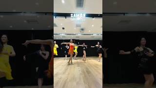 Sample class Samba Ballroom  Magalenha Sergio Mendes dance [upl. by Eniladam]