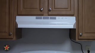 Broan 413001 NonDucted UnderCabinet Range Hood Review [upl. by Onit]