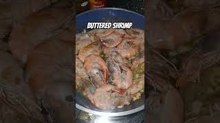 A simple BUTTERED SHRIMP😋 shrimp subscribe cookingchannel [upl. by Askari]