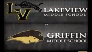 NSMEGriffin Middle School 7th Grade Football Div I Game Showcase  Sept 18th Vs Lakeview [upl. by Ailak]