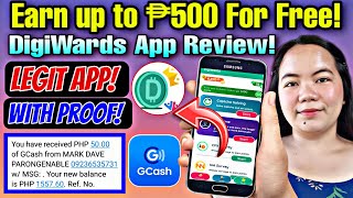 DigiWards App Review  Payment Proof  New Legit Paying App 2022 Direct Gcash and Paypal  100 Free [upl. by Enenaej777]